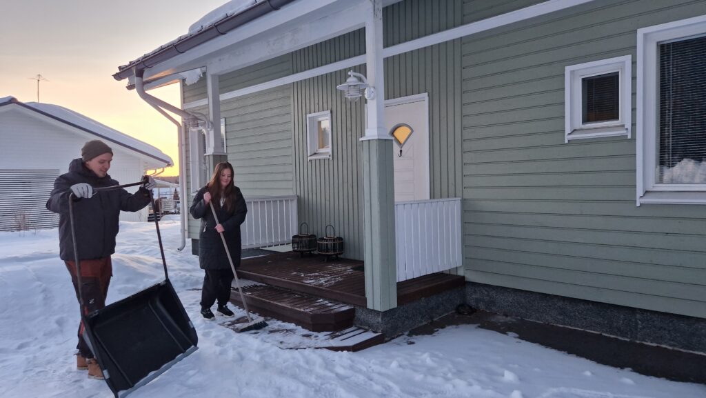 Iida Heiskanen ja Jonne Salokorpi