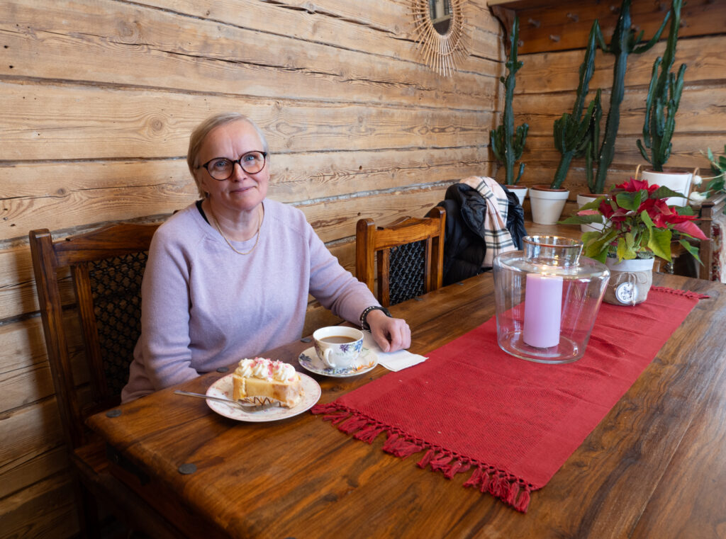 Kuvassa Taina Rekunen 18.1.2024. Kuvaaja Suominen Johanna