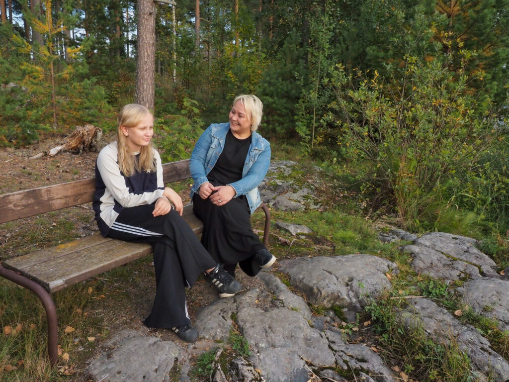 Taika Salonen ja Tanja Heimonen, Jämsän Tiirinniemi 24.9.2024