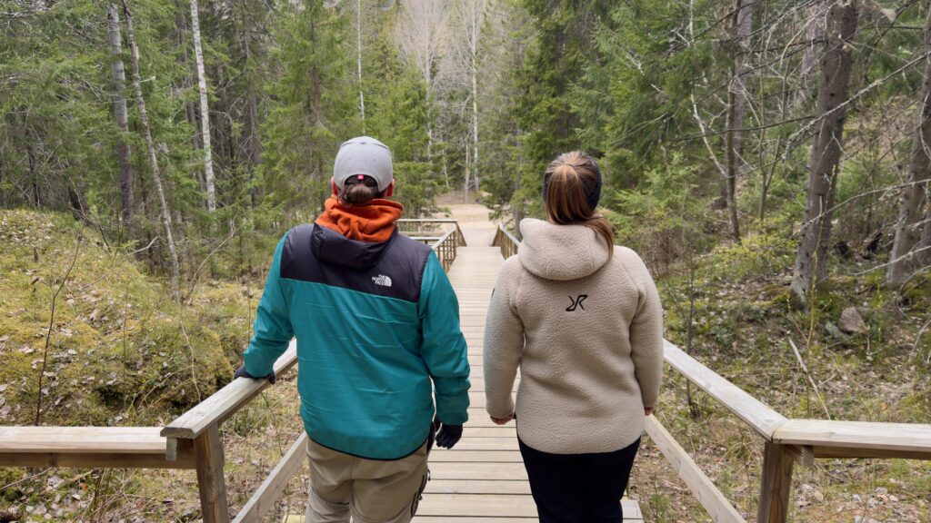 Pukinvuori keväällä 2025, kuvaaja Helmi Ahonen.