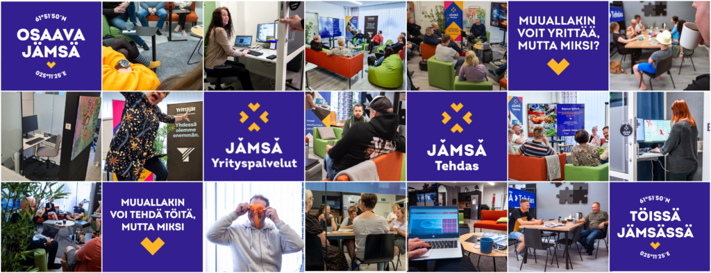 Kuvaryhmä Jämsän yrityspalvelut ja Jämsä Tehdas