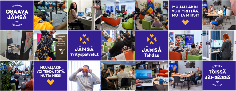 Kuvaryhmä Jämsän yrityspalvelut ja Jämsä Tehdas