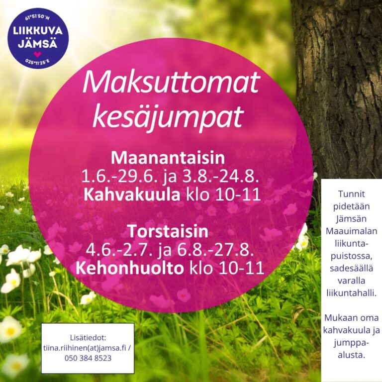 kesäjumpat 2026