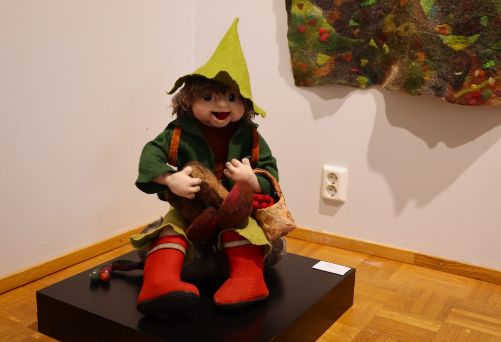 Huovutettu peikko.