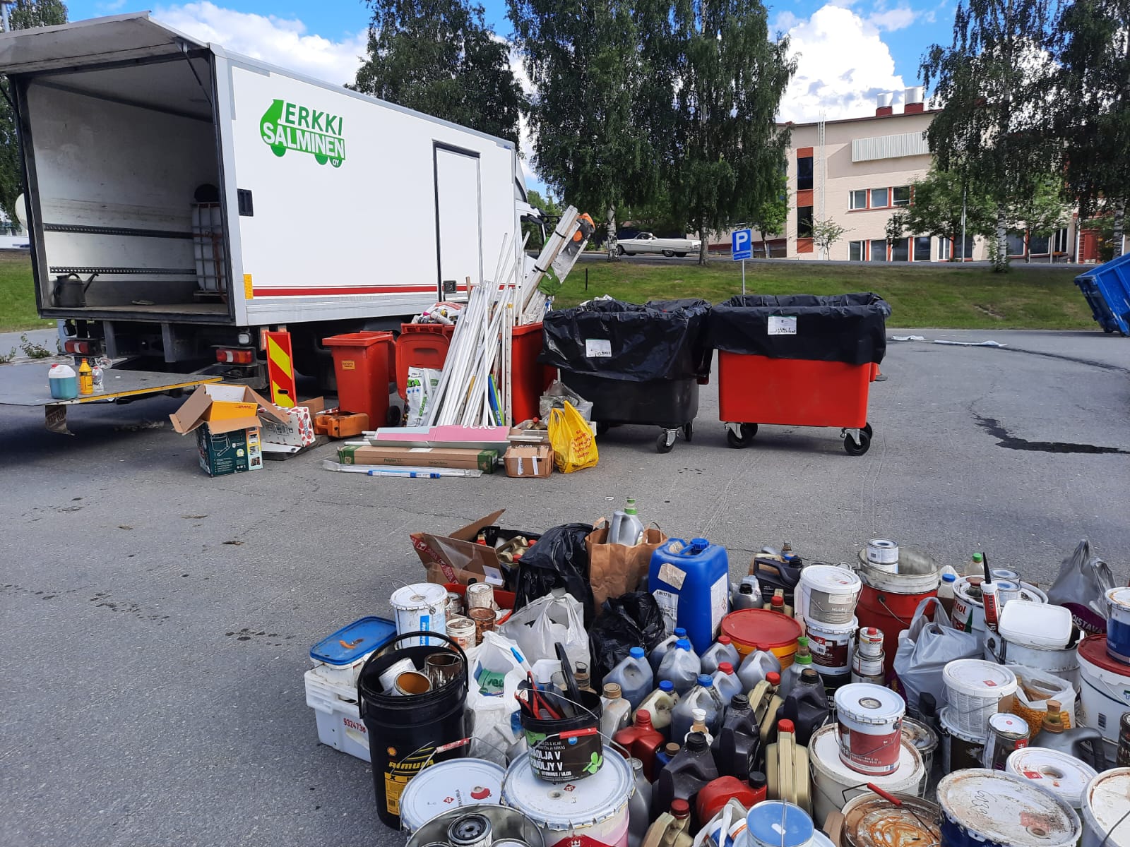 Vaarallinen jäte ja SER